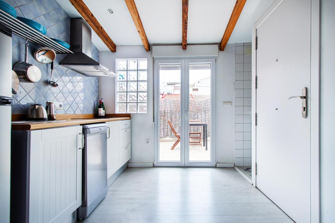 Apartamento Chic Loft con terraza privada en la playa Valencia Exterior foto