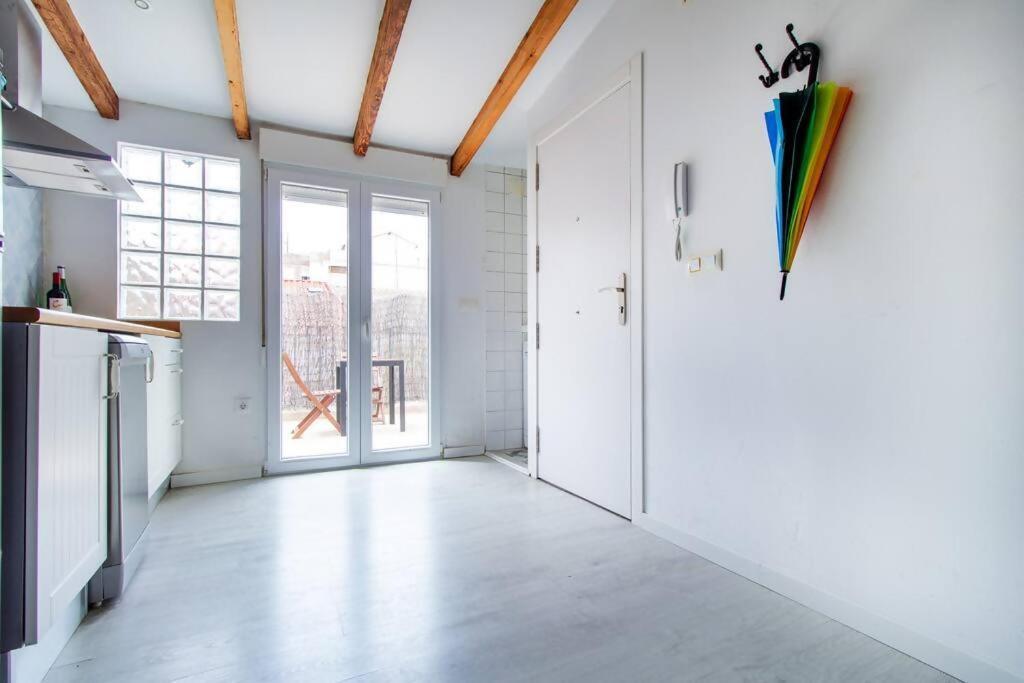 Apartamento Chic Loft con terraza privada en la playa Valencia Exterior foto