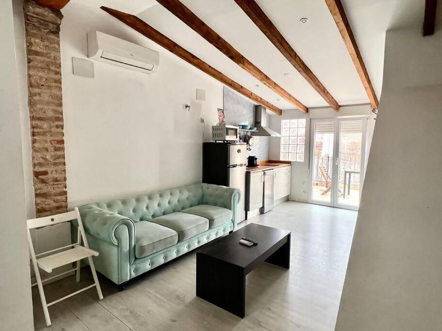 Apartamento Chic Loft con terraza privada en la playa Valencia Exterior foto